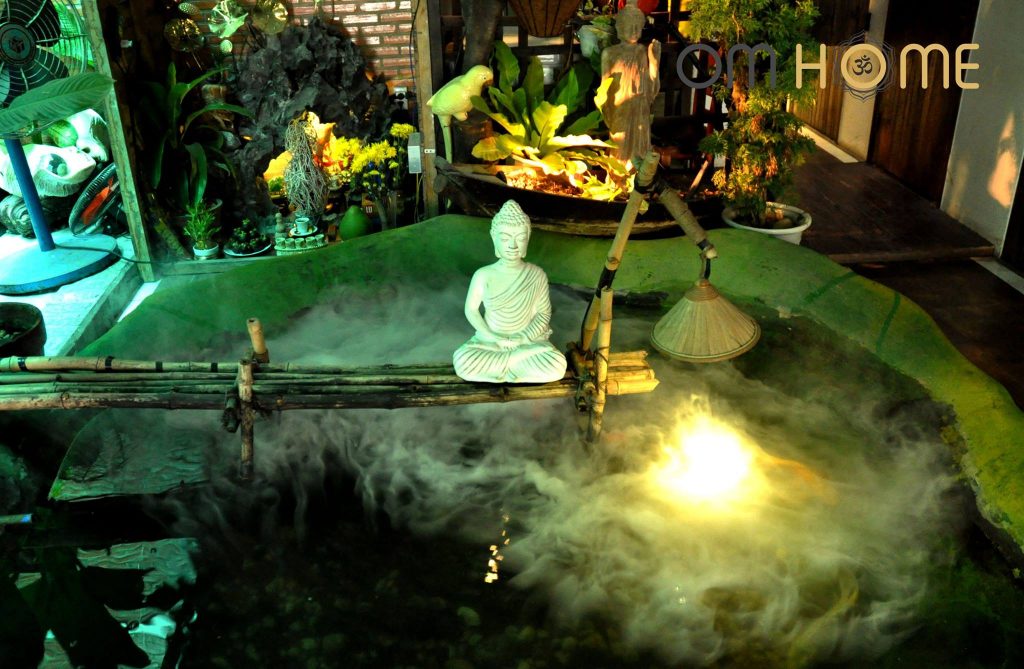 tượng Phật trang trí hồ cá