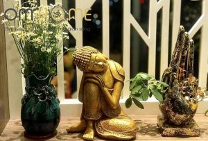 được tặng tượng Phật